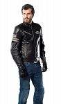 ** Spidi Ace Leather Jacket - Black / Tan - size 54 - SALE
