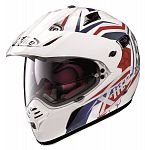 ** X-Lite X551 GT Adventure Helmet - white/blue/red - Size Small