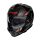 HELMET N80-8 WANTED FLAT LAVA GREY / RED LARGE Image