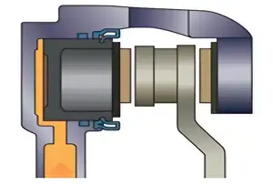 Floating caliper
