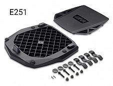 Givi E251 Universal Monokey plate, cover and fittings