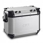 Givi Trekker Outback 48 lt Cam-Side Case Silver (single)