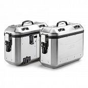 Givi Dolomiti Monokey 36 lt Aluminium Panniers Silver (pair)
