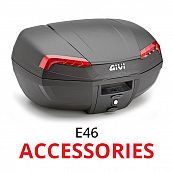 E46 Riviera Monolock Top Box (46 litre) optional accessories