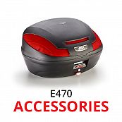 E470 Monolock Top Box (47 litre) optional accessories
