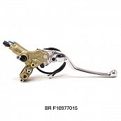 Front brake master cylinder PS16 - remote reservoir - gold