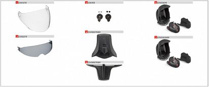 Givi X.22 spare parts