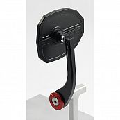 MG Biketech handlebar end mirror - Vespa red (shield)
