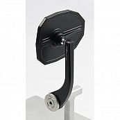 MG Biketech handlebar end mirror - Vespa silver (shield)