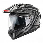 Givi H801 Adventure helmet - black / grey / red