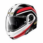 Nolan N100-5 PLUS N-Com 50th Anniversary Flip Face Helmet - red/black/white