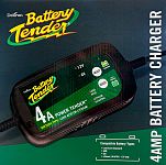 Deltran 4 Amp 6V/12V Lead Acid or Lithium Battery Tender
