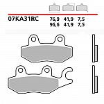 Brembo Ninja 250-400 race brake pads  - Track Road