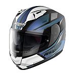 Nolan N60-6 Full Face Helmet - black/blue/white