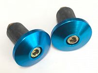 Buzzetti Bar End Weight - Blue - Diam. 17.5