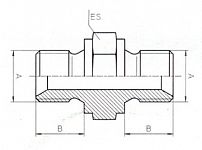 B & H Standard - Male adaptor