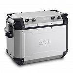 Givi Trekker Outback 48 lt Cam-Side Case Silver (single)