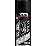Chemz Enamel Paint Gloss Black (400 ml)