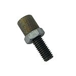 Adjusting screw - M6 - knurled barrel