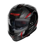 Nolan N80-8 Full Face Helmet - grey / red