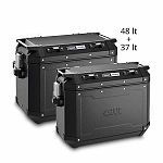 Givi Trekker Outback Cam-Side Cases 48 & 37 lt black (pair)