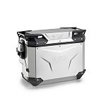 Givi Trekker Outback Evo Smart Contoured 40 lt Cam-Side Case Silver Natural