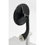 MG Biketech handlebar end mirror - KTM silver (round)