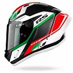Nolan Xseries X-804 RS Ultra Carbon Full Face Helmet - white/red/green