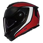 Nolan X903 Ultra Carbon Full Face Helmet - Intrigo white/black/red