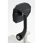 MG Biketec handlebar end mirror - Shield black (shield)
