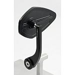 MG Biketec handlebar end mirror - Universal black (diamond)