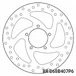 Brembo rear disc 68B407P6