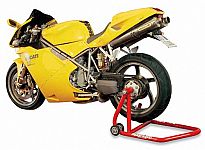 Bike Lift RS16 Rear Stand (Left Hand) - red