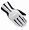 ** SPIDI CHARM LADIES GLOVES WHITE/BLACK SMALL - SALE Image