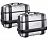 MONOKEY PANNIER PAIR (PL/PLR) 33LT TREKKER SILVER (3 KEYS) Image