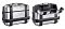 MONOKEY PANNIER PAIR (PL/PLR) 46LT TREKKER SILVER (3 KEYS) Image