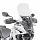 SCREEN HONDA CB 500 X '19-'23 CLEAR 58x45cm (15cm TALLER) Image