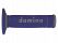 MX/E GRIPS KNURL 120/123mm BLUE/GREY CLOSED Image