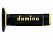 MX/E GRIPS KNURL 120/123mm BLACK/YELLOW CLOSED Image