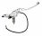 FRONT BRAKE M/CYL. PS16 REMOTE RES. SILVER WITH LH MIRROR MOUNT Image
