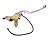 FRONT BRAKE M/CYL. PS16 REMOTE RES. GOLD WITH LH MIRROR MOUNT Image