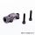 VERTICAL MASTER CYLINDER CLAMP BLACK MIRROR MOUNT 10mm RH THREAD Image