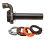MX/E THROTTLE/NO GRIPS KRK EVO BLACK (SEE CABLE APPLICATIONS) Image