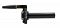 RACE THROTTLE ALU BLACK NO GRIPS SINGLE 90 DEG. 1.9D./mm 57mm MAX Image