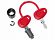 STANDARD LOCK SET x1 LOCK (RED HANDLE - 2.5mm) Image