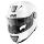 GIVI X23 SYDNEY FLIP FRONT HELMET SOLID COLOUR WHITE 61/XL -NLA Image