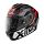 HELMET X903 ULTRA CARBON BARRAGE CARBON/WHITE/RED XXL Image