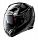 ** HELMET N87 AULICUS METAL BLACK / SILVER XXL - SALE Image