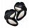 SPIDI BIPHASE KNEE SLIDERS - BLACK/WHITE Image