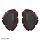 SPIDI RACING KNEE SLIDER BLACK/FLURO RED Image